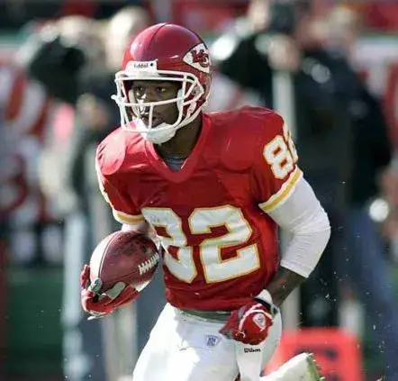 DANTE HALL Kansas City Chiefs 2002 Throwback Home NFL Football Jersey 