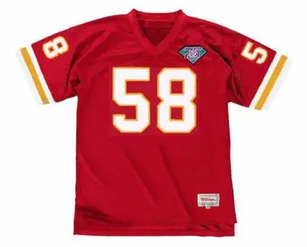 DERRICK THOMAS Kansas City Chiefs 1994 Throwback Home NFL Football Jersey
