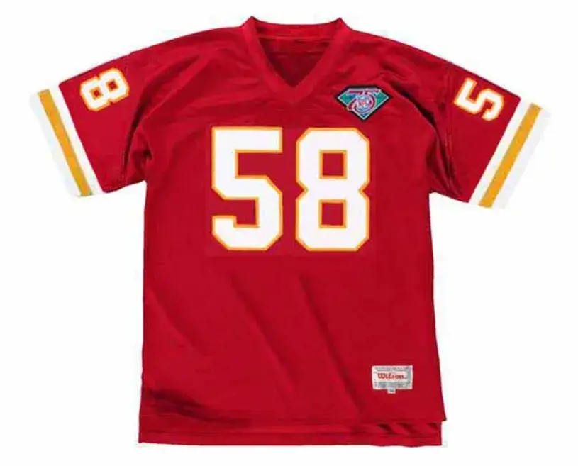 DERRICK THOMAS Kansas City Chiefs 1994 Throwback Home NFL Football Jersey