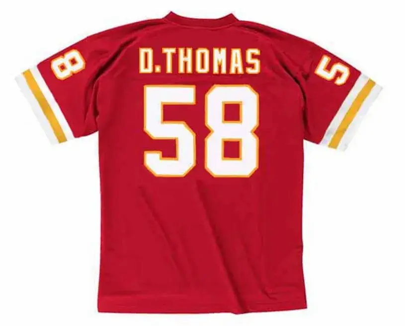 DERRICK THOMAS Kansas City Chiefs 1994 Throwback Home NFL Football Jersey 