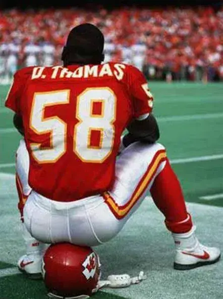 DERRICK THOMAS Kansas City Chiefs 1994 Throwback Home NFL Football Jersey 