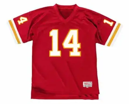 ED PODOLAK Kansas City Chiefs 1973 Throwback Home NFL Football Jersey