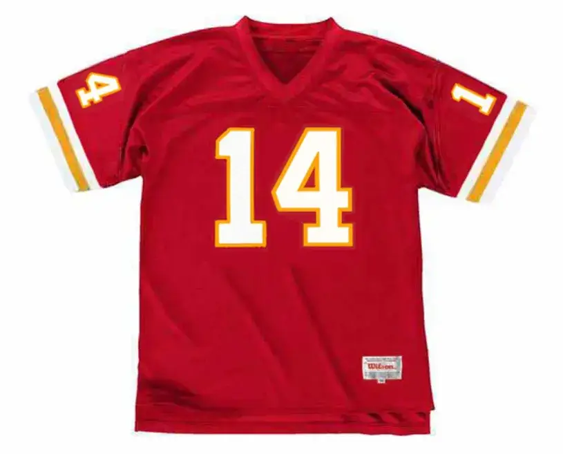 ED PODOLAK Kansas City Chiefs 1973 Throwback Home NFL Football Jersey