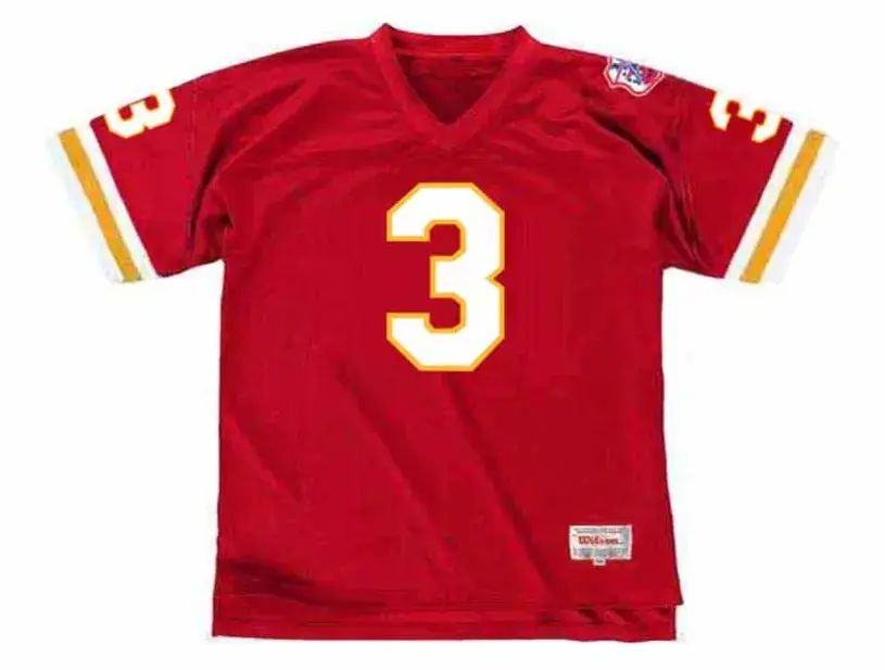 JAN STENERUD Kansas City Chiefs 1969 Throwback Home NFL Football Jersey