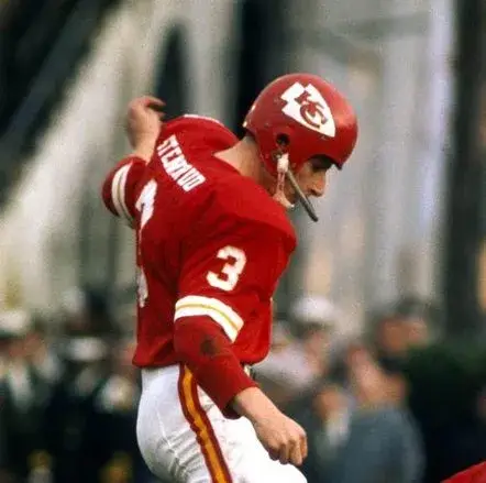 JAN STENERUD Kansas City Chiefs 1969 Throwback Home NFL Football Jersey 