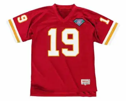 JOE MONTANA Kansas City Chiefs 1994 Throwback Home NFL Football Jersey