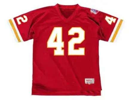 JOHNNY ROBINSON Kansas City Chiefs 1969 Throwback Home NFL Football Jersey
