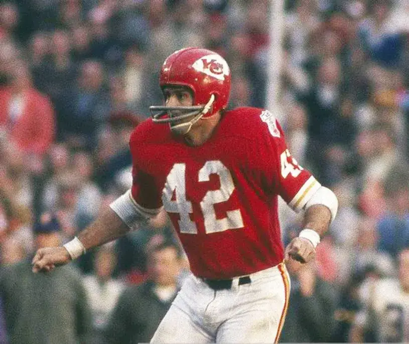 JOHNNY ROBINSON Kansas City Chiefs 1969 Throwback Home NFL Football Jersey 