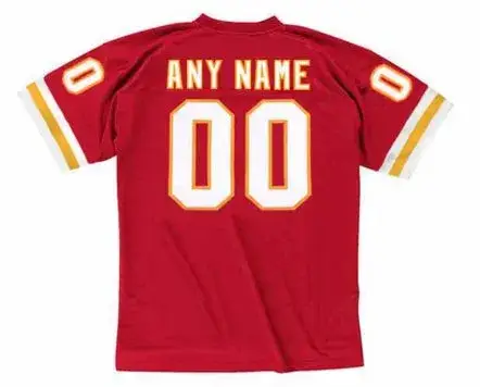 KANSAS CITY CHIEFS 1980’s Throwback Home NFL Jersey Customized “Any Name & Number(s)” 