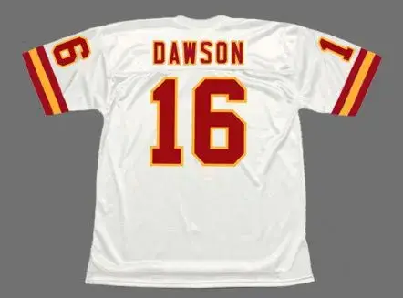 LEN DAWSON Kansas City Chiefs 1973 Throwback NFL Football Jersey 