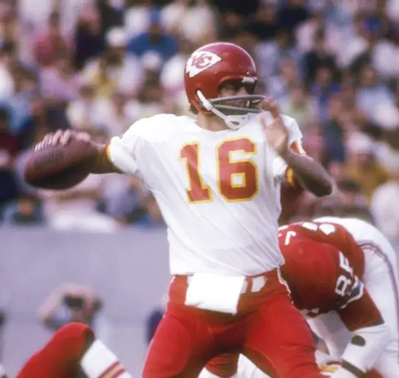 LEN DAWSON Kansas City Chiefs 1973 Throwback NFL Football Jersey 