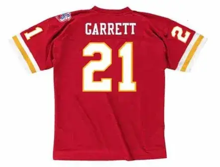 MIKE GARRETT Kansas City Chiefs 1969 Throwback Home NFL Football Jersey 
