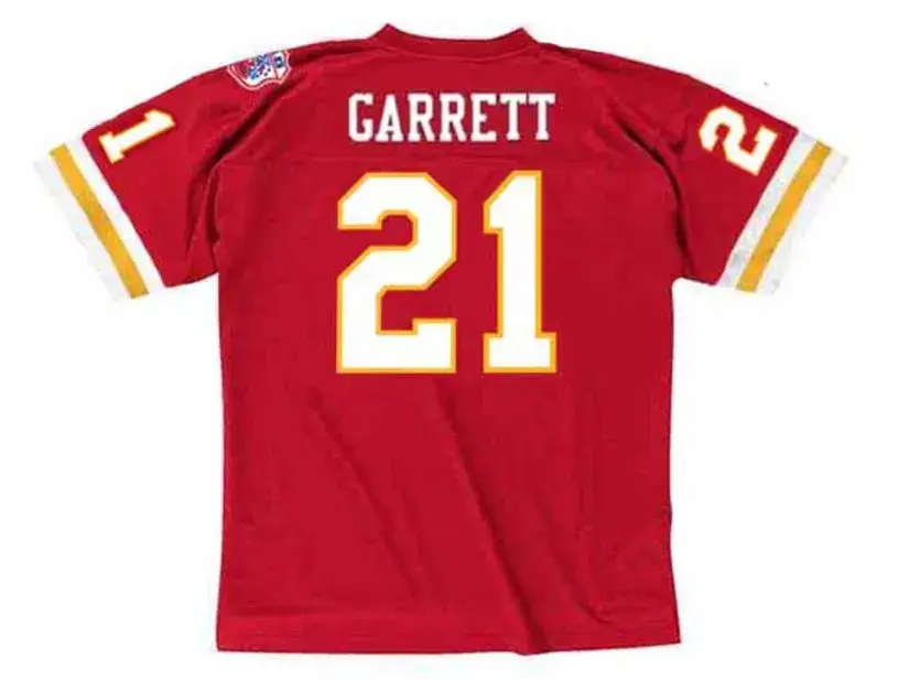 MIKE GARRETT Kansas City Chiefs 1969 Throwback Home NFL Football Jersey 