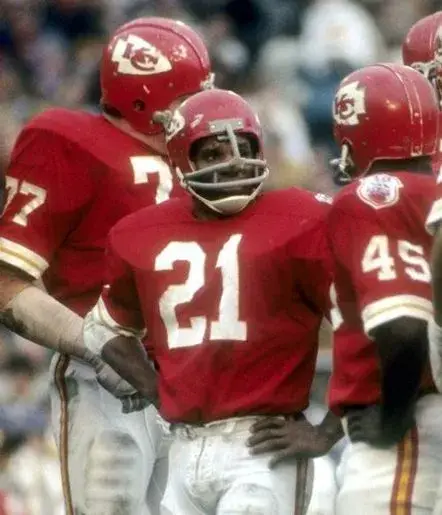 MIKE GARRETT Kansas City Chiefs 1969 Throwback Home NFL Football Jersey 
