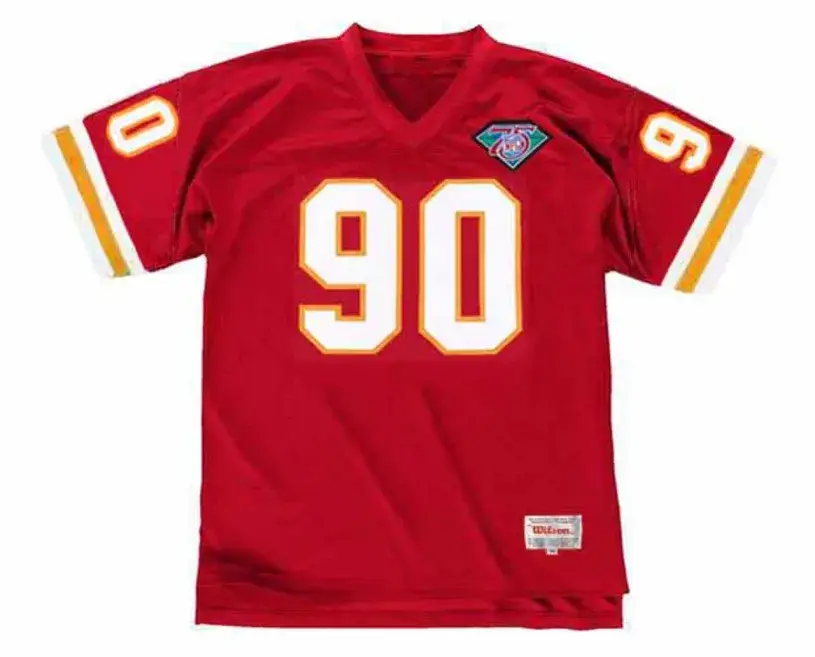 NEAL SMITH Kansas City Chiefs 1994 Throwback Home NFL Football Jersey
