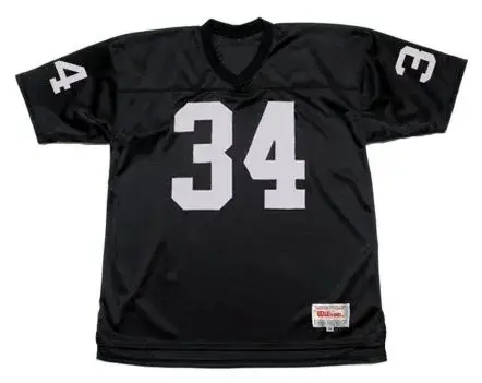 BO JACKSON Los Angeles Raiders 1987 Home Throwback NFL Football Jersey