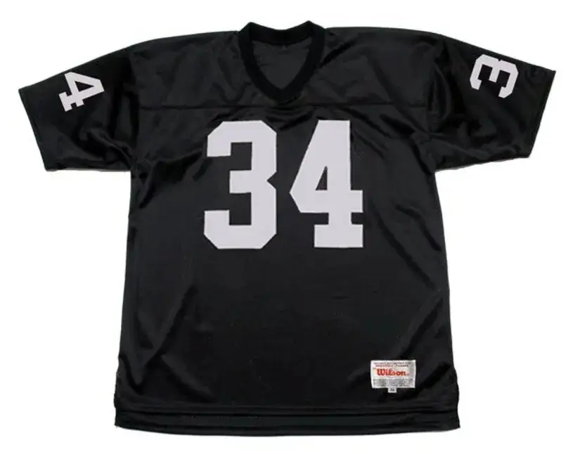 BO JACKSON Los Angeles Raiders 1987 Home Throwback NFL Football Jersey
