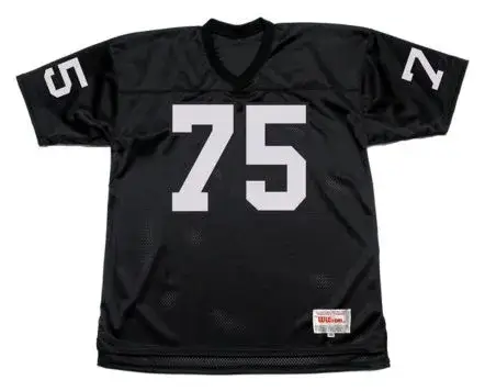HOWIE LONG Los Angeles Raiders 1983 Throwback Home NFL Football Jersey