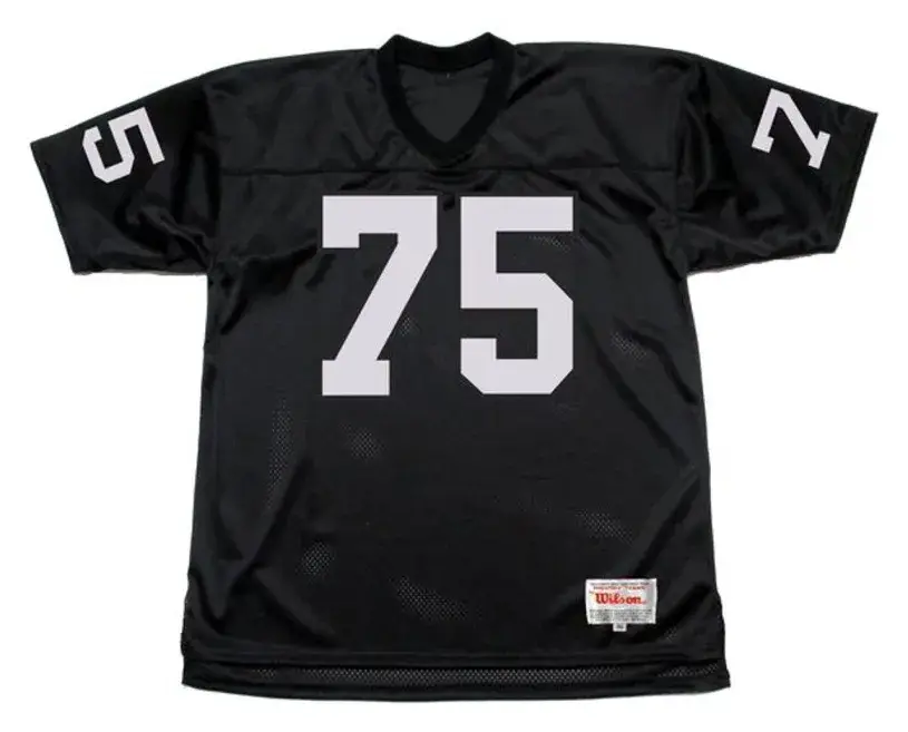 HOWIE LONG Los Angeles Raiders 1983 Throwback Home NFL Football Jersey