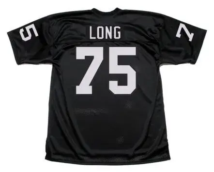 HOWIE LONG Los Angeles Raiders 1983 Throwback Home NFL Football Jersey 