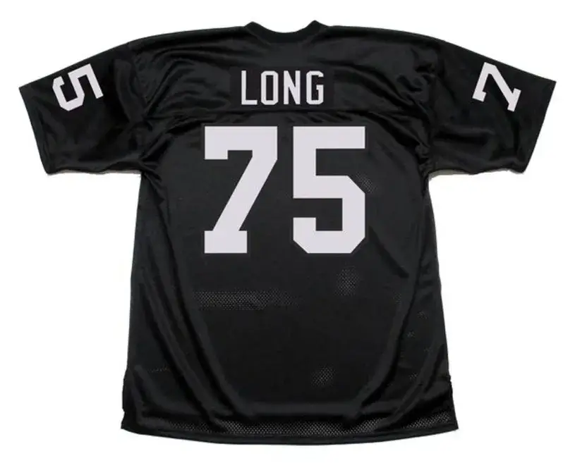HOWIE LONG Los Angeles Raiders 1983 Throwback Home NFL Football Jersey 
