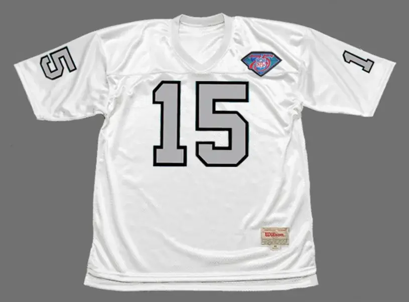 JEFF HOSTETLER Los Angeles Raiders 1994 Away Throwback NFL Football Jersey