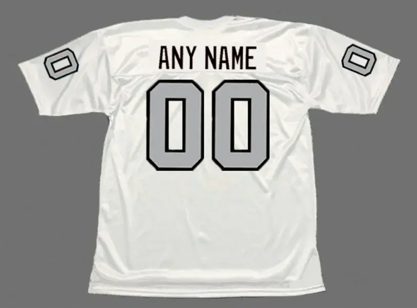 LOS ANGELES RAIDERS 1994 Away Throwback NFL Jersey Customized “Any Name & Number(s)” 