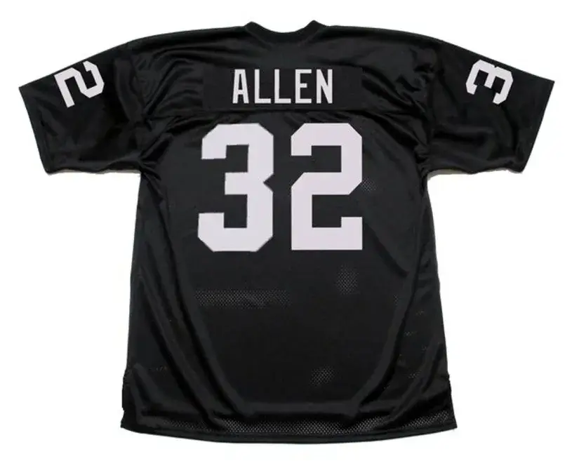 MARCUS ALLEN Los Angeles Raiders 1983 Throwback Home NFL Football Jersey 