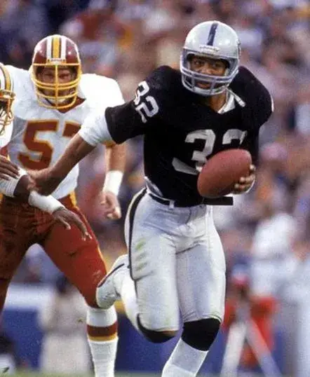 MARCUS ALLEN Los Angeles Raiders 1983 Throwback Home NFL Football Jersey 