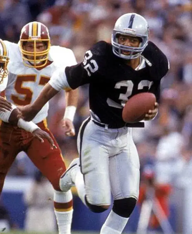 MARCUS ALLEN Los Angeles Raiders 1983 Throwback Home NFL Football Jersey 
