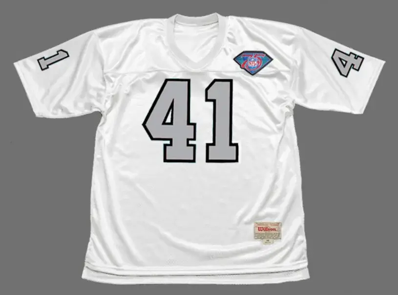 NAPOLEON McCALLUM Los Angeles Raiders 1994 Away Throwback NFL Football Jersey
