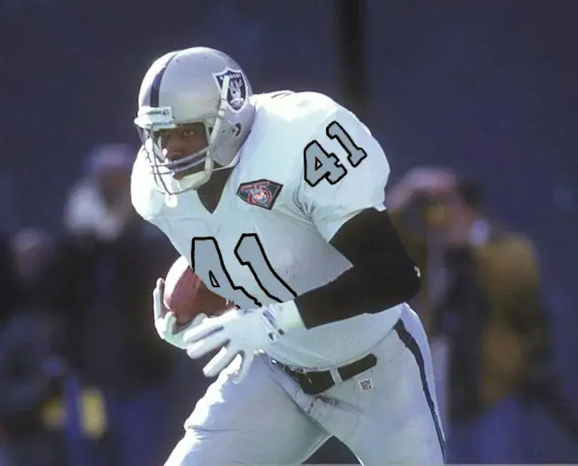 NAPOLEON McCALLUM Los Angeles Raiders 1994 Away Throwback NFL Football Jersey 