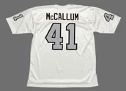 NAPOLEON McCALLUM Los Angeles Raiders 1994 Away Throwback NFL Football Jersey 