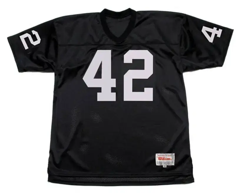 RONNIE LOTT Los Angeles Raiders 1991 Home Throwback NFL Football Jersey