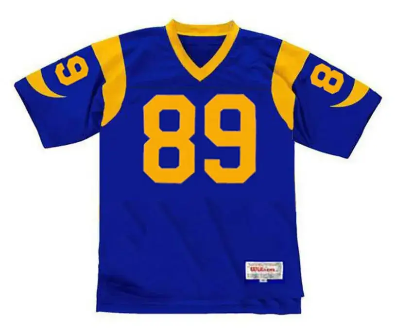 FRED DRYER Los Angeles Rams 1975 Throwback NFL Football Jersey