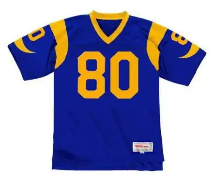 ISAAC BRUCE St. Louis Rams 1999 Throwback NFL Football Jersey