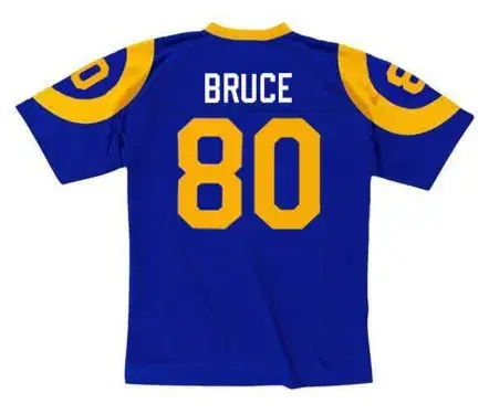 ISAAC BRUCE St. Louis Rams 1999 Throwback NFL Football Jersey 