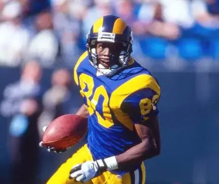 ISAAC BRUCE St. Louis Rams 1999 Throwback NFL Football Jersey 
