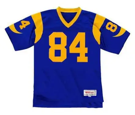 JACK SNOW Los Angeles Rams 1974 Throwback NFL Football Jersey