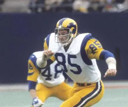 JACK YOUNGBLOOD Los Angeles Rams 1978 Away Throwback NFL Football Jersey 
