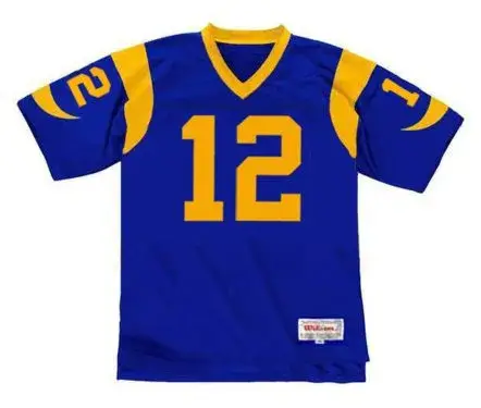 JAMES HARRIS Los Angeles Rams 1974 Throwback NFL Football Jersey