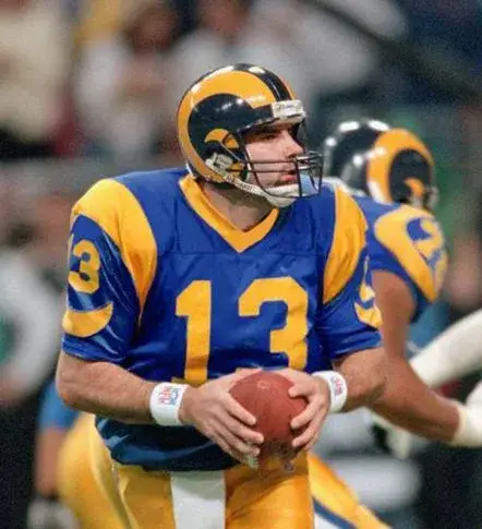 KURT WARNER St. Louis Rams 1999 Throwback NFL Football Jersey 