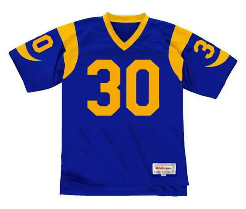 LAWRENCE McCUTCHEON Los Angeles Rams 1977 Throwback NFL Football Jersey
