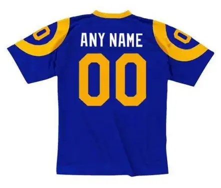 LOS ANGELES RAMS 1980’s Home Throwback NFL Jersey Customized “Any Name & Number(s)” 