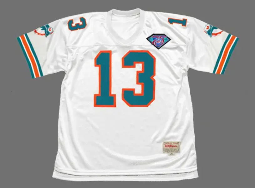 DAN MARINO Miami Dolphins 1994 Throwback NFL Football Jersey