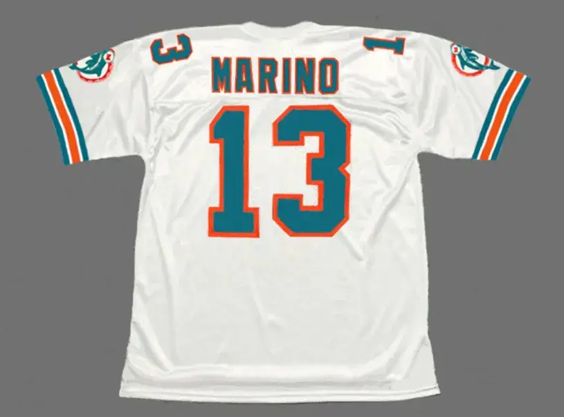 DAN MARINO Miami Dolphins 1994 Throwback NFL Football Jersey 