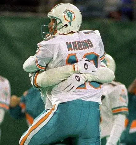 DAN MARINO Miami Dolphins 1994 Throwback NFL Football Jersey 