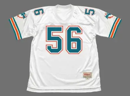 JOHN OFFERDAHL Miami Dolphins 1988 Throwback NFL Football Jersey