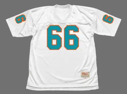 LARRY LITTLE Miami Dolphins 1972 Throwback NFL Football Jersey