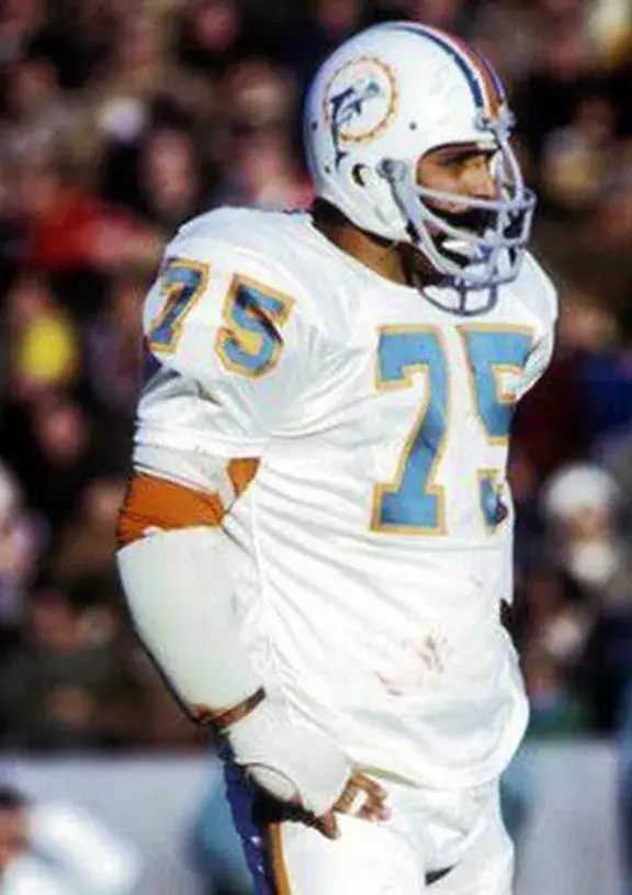 MANNY FERNANDEZ Miami Dolphins 1972 Throwback NFL Football Jersey 